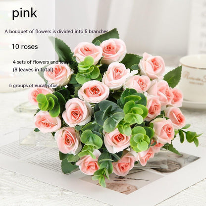 Living Room Decoration Flowers Wedding Ceremony Artificial Flower Arrangement - Pacisia