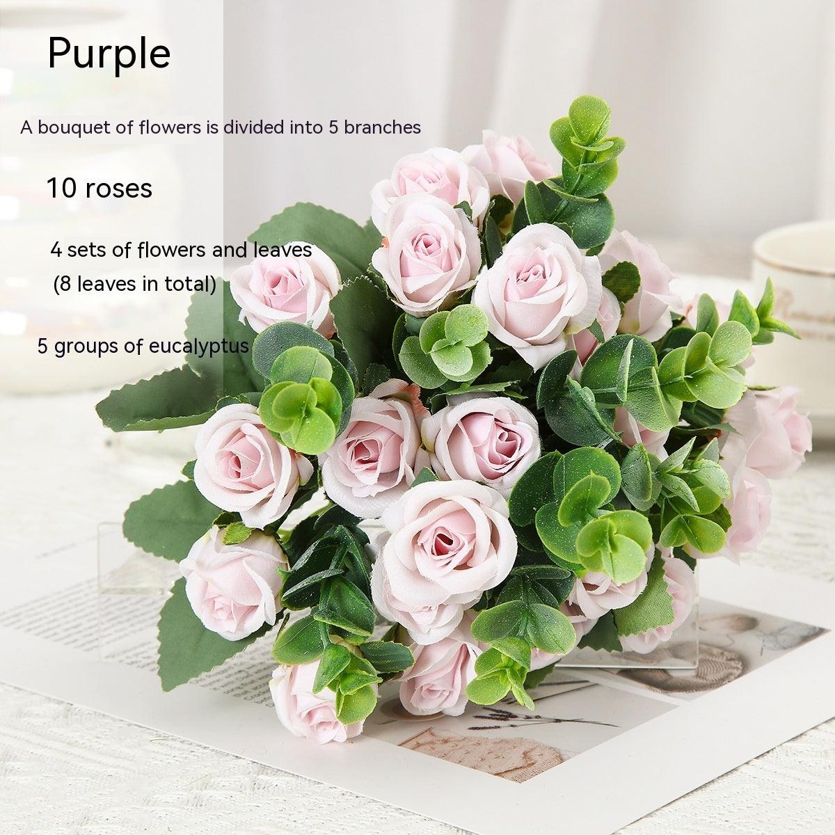 Living Room Decoration Flowers Wedding Ceremony Artificial Flower Arrangement - Pacisia