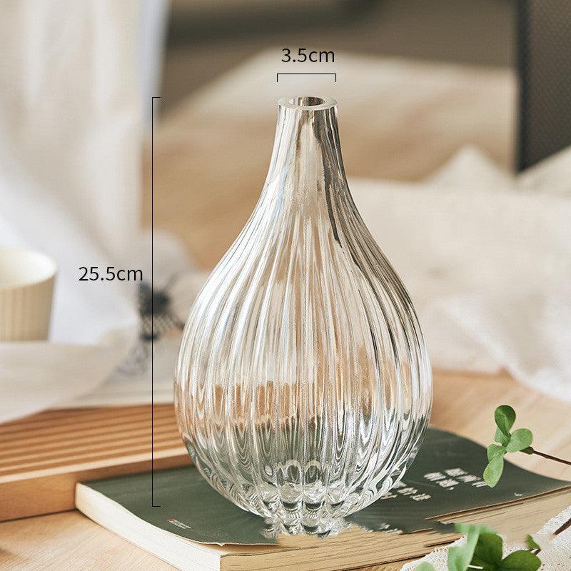 Living Room Floor-to-ceiling Glass Vase Ornaments - Pacisia