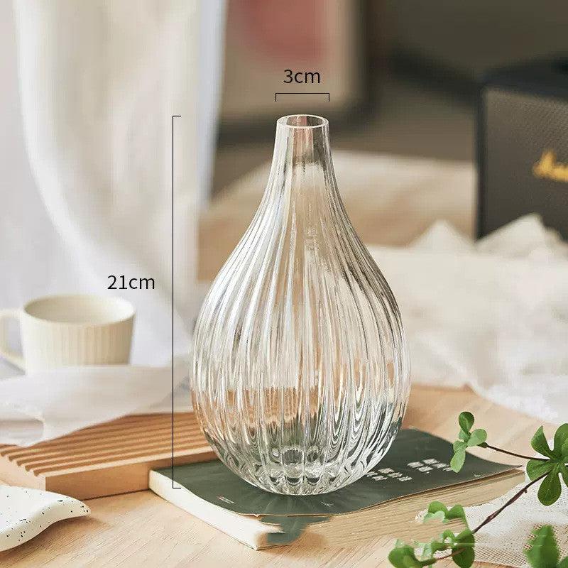 Living Room Floor-to-ceiling Glass Vase Ornaments - Pacisia