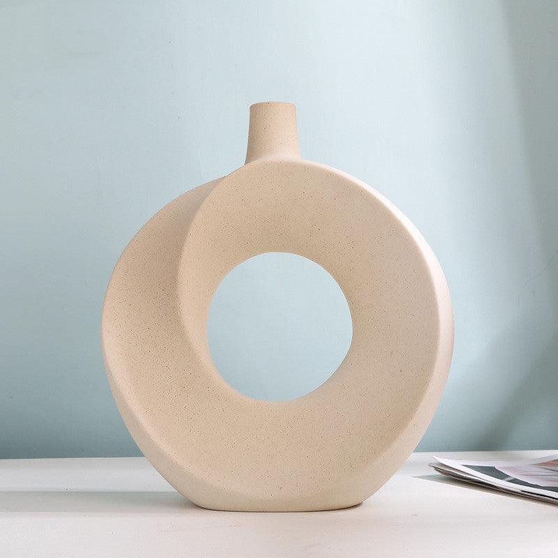 Living Room Flower Arrangement Luxury Creative Ceramic Vase - Pacisia