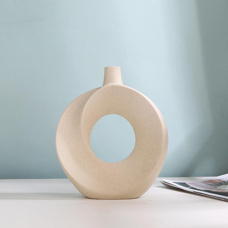 Living Room Flower Arrangement Luxury Creative Ceramic Vase - Pacisia