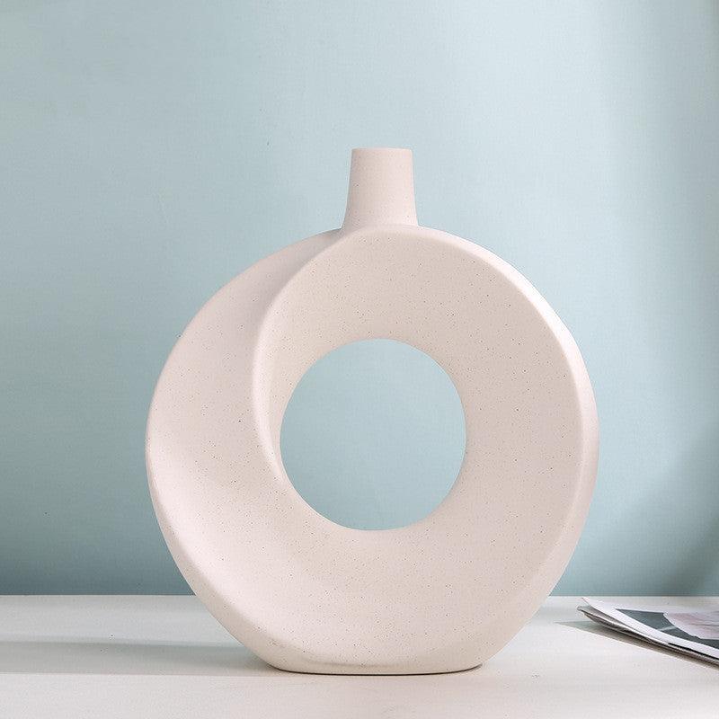 Living Room Flower Arrangement Luxury Creative Ceramic Vase - Pacisia