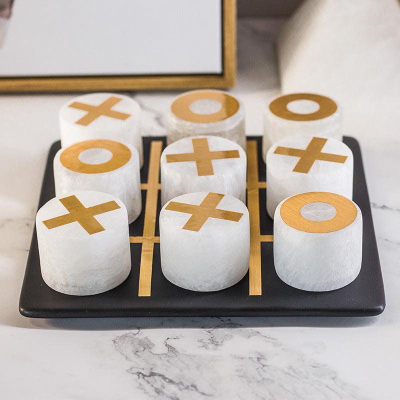 Living Room Marble Chessboard Decoration Home Decoration - Pacisia