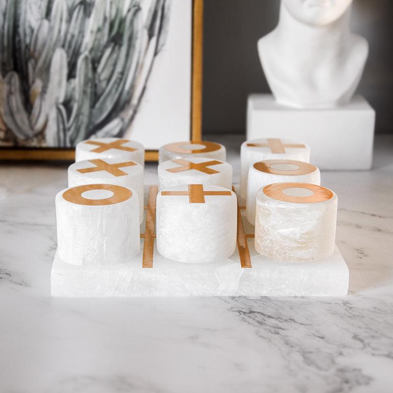 Living Room Marble Chessboard Decoration Home Decoration - Pacisia