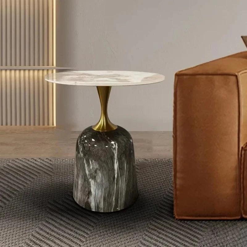 Living Room Minimalist Coffee Tables Round Luxury Nordic GlamourCoffee Tables Modern Marble Muebles Para El Hogar Furniture - Pacisia