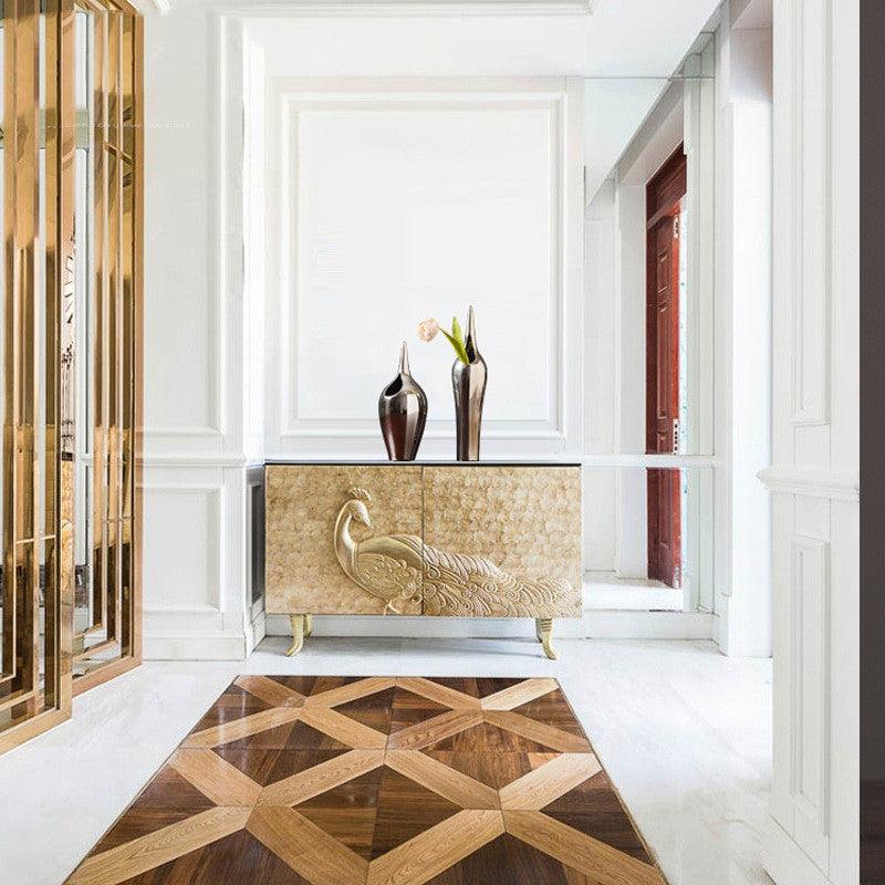 Living Room Porch Decoration European Style Silver Creative Ceramic Vase - Pacisia