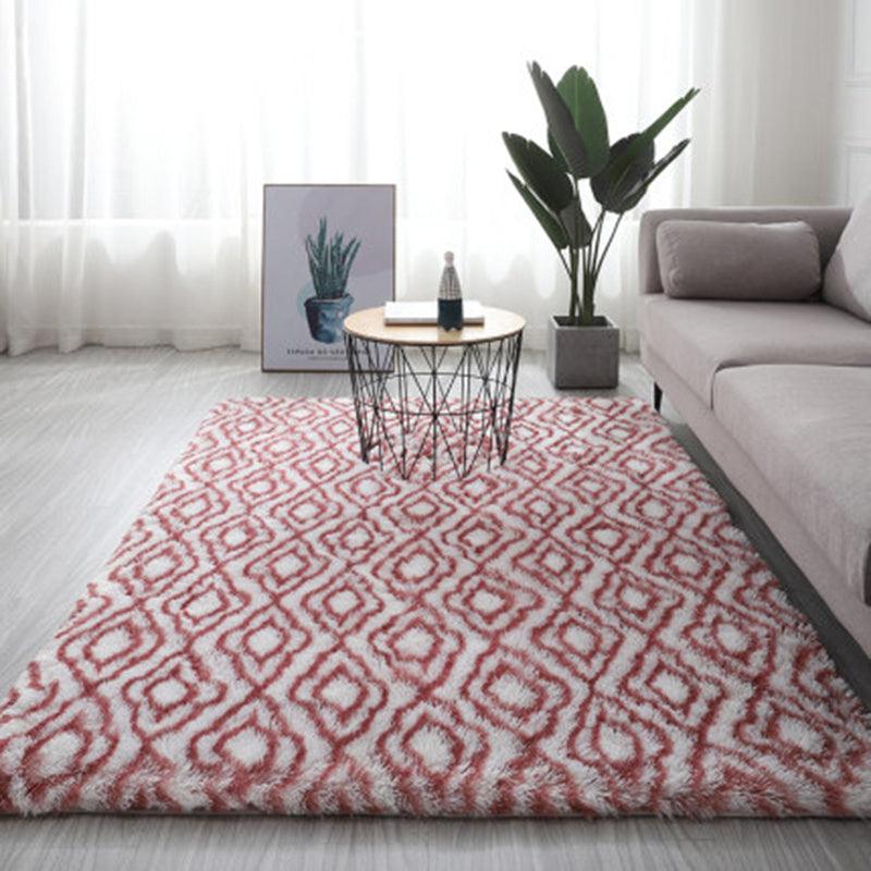 Long hair tie-dyed gradient carpet living room bedroom - Pacisia