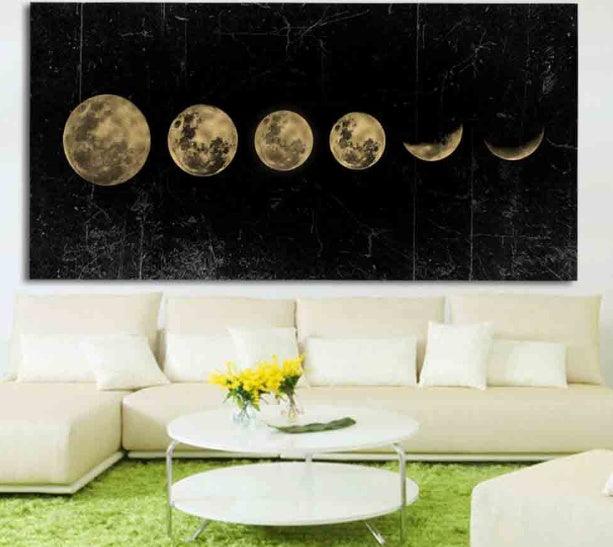 Lunar Eclipse Wall Art Painting - Pacisia