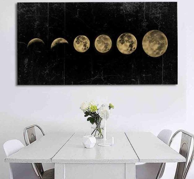 Lunar Eclipse Wall Art Painting - Pacisia