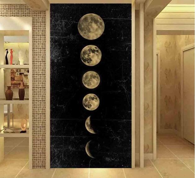 Lunar Eclipse Wall Art Painting - Pacisia