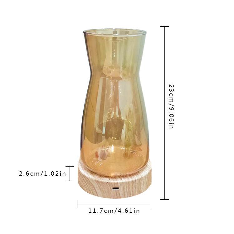 Magic Color Rotating LED Light Vase Creative Lamp Home Decor - Pacisia