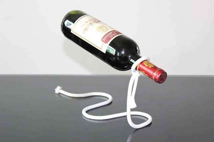 Floating Wine Holder Wine Rack Bracket Wine Bottle Holder Home Decoration Stand Shelf Table Decor Display Gift - Pacisia