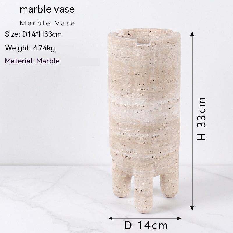 Marble Hydroponic Green Plant Soft Home Decoration Decorative Vase - Pacisia
