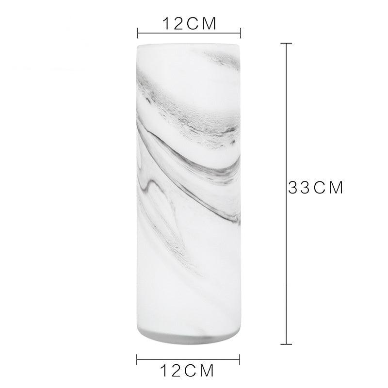 Marble Texture Ink Chinese Painting Style Vase - Pacisia