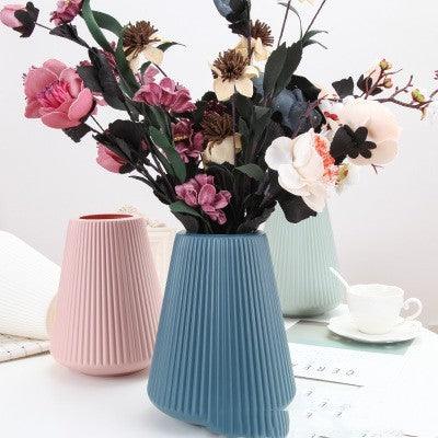 Melamine Plastic Colorful Vase Living Room Decorative Flower Vase - Pacisia