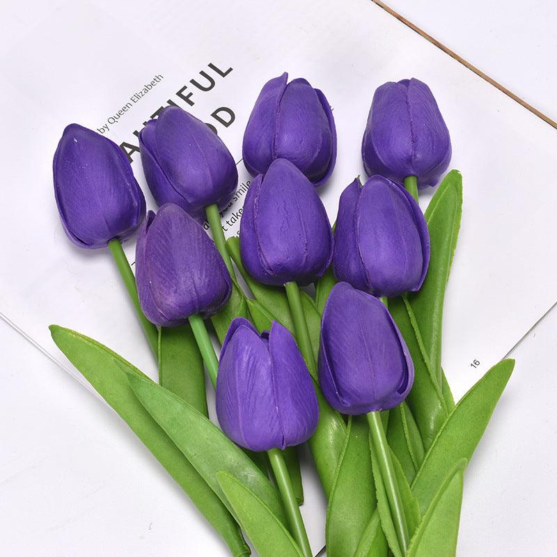 Mini PU Plastic Tulip Artificial Flower Artificial Flower - Pacisia