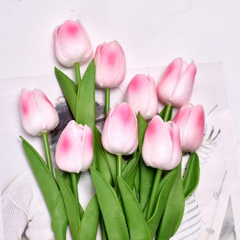 Mini PU Plastic Tulip Artificial Flower Artificial Flower - Pacisia