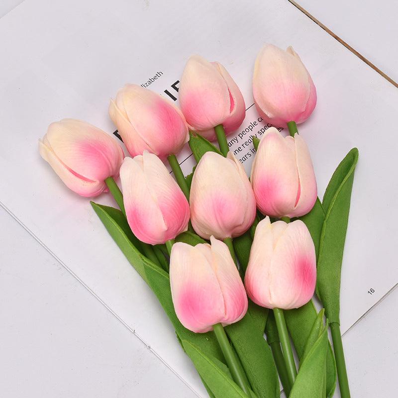 Mini PU Plastic Tulip Artificial Flower Artificial Flower - Pacisia