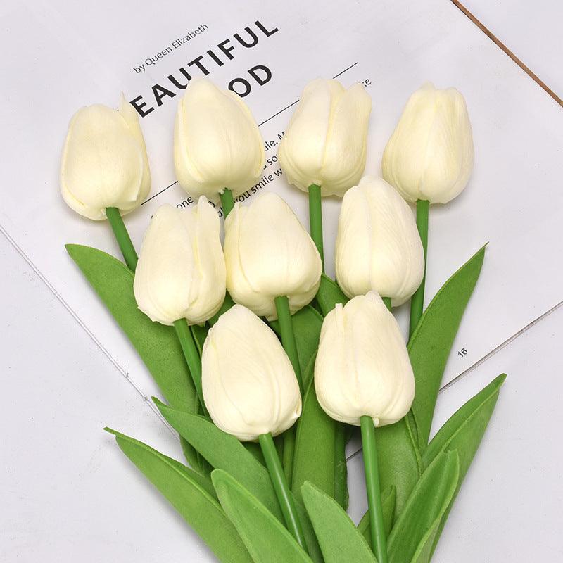 Mini PU Plastic Tulip Artificial Flower Artificial Flower - Pacisia