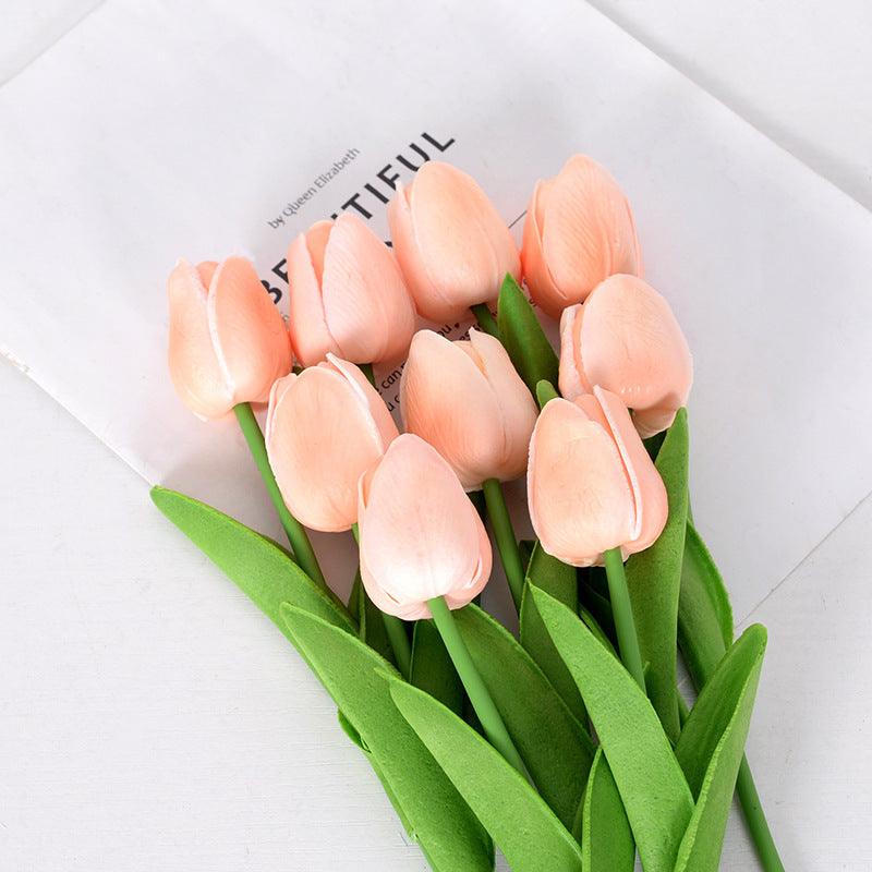 Mini PU Plastic Tulip Artificial Flower Artificial Flower - Pacisia