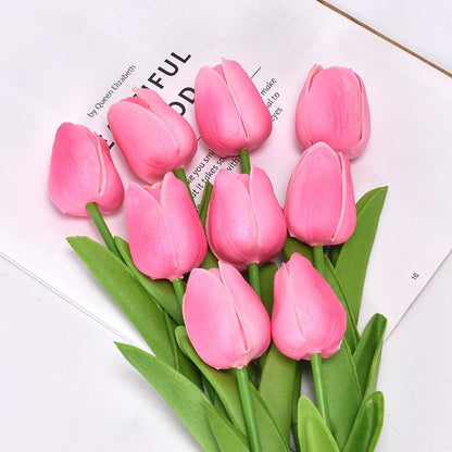 Mini PU Plastic Tulip Artificial Flower Artificial Flower - Pacisia