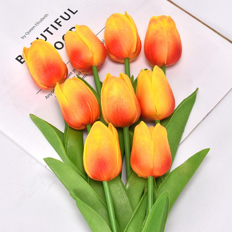 Mini PU Plastic Tulip Artificial Flower Artificial Flower - Pacisia