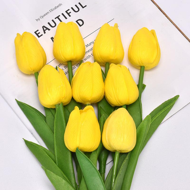 Mini PU Plastic Tulip Artificial Flower Artificial Flower - Pacisia