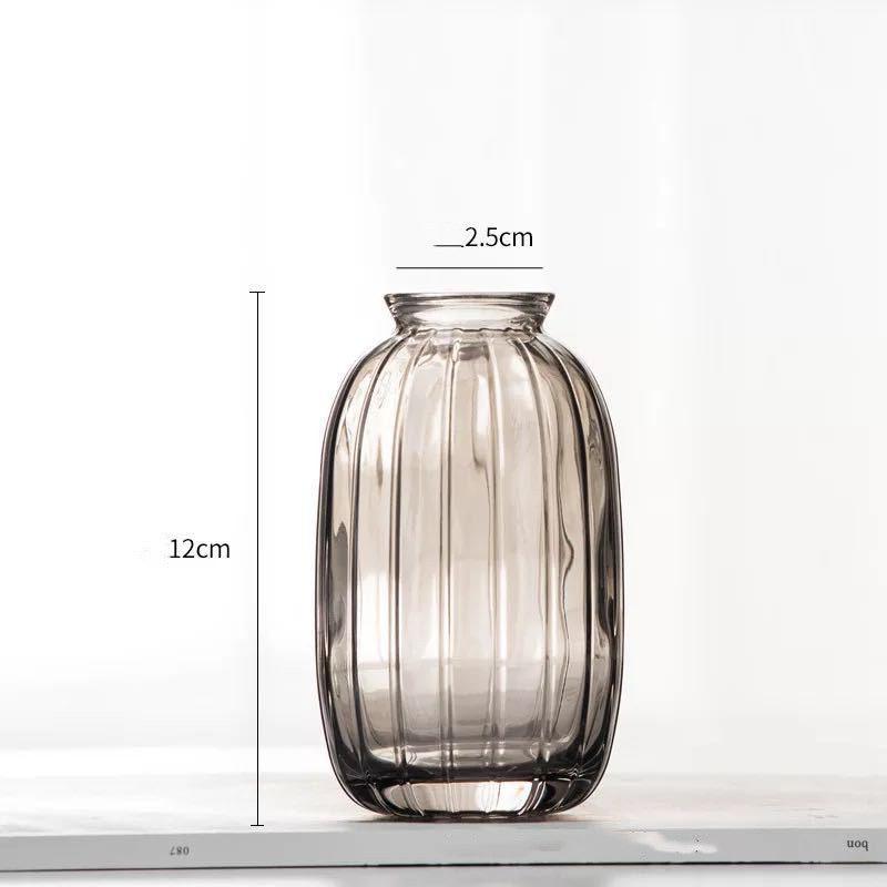 Mini Vase Flower Transparent Color Flower Arrangement Decoration - Pacisia