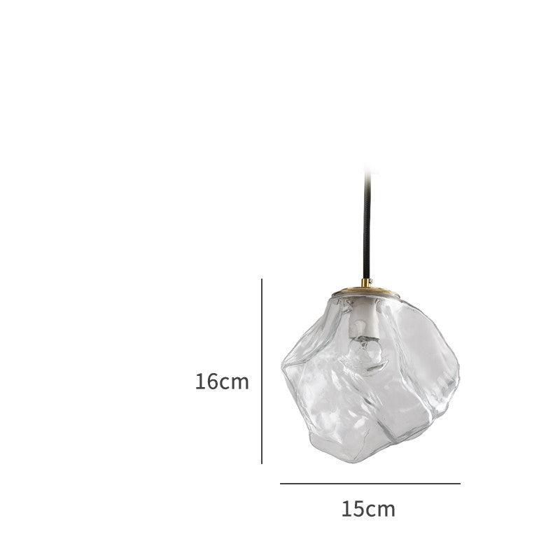 Minimalist Art Ice Cube Restaurant Chandelier Personality Creative - Pacisia