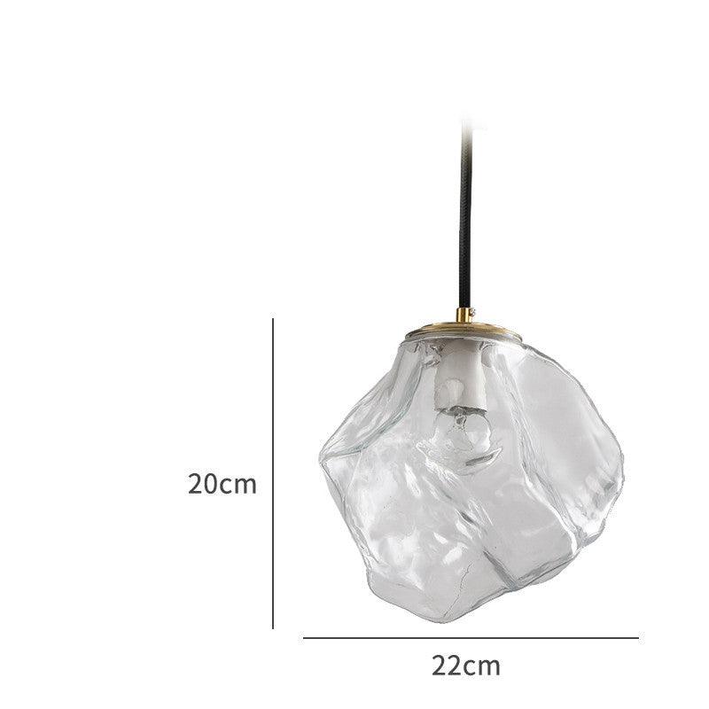 Minimalist Art Ice Cube Restaurant Chandelier Personality Creative - Pacisia