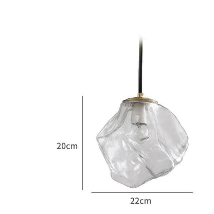 Minimalist Art Ice Cube Restaurant Chandelier Personality Creative - Pacisia