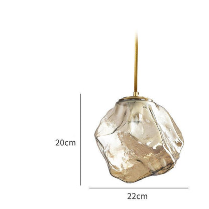 Minimalist Art Ice Cube Restaurant Chandelier Personality Creative - Pacisia