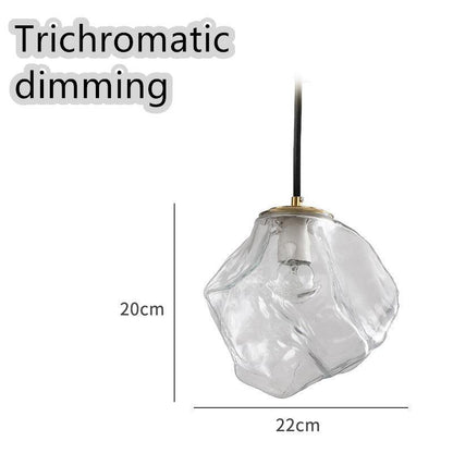 Minimalist Art Ice Cube Restaurant Chandelier Personality Creative - Pacisia