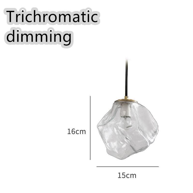 Minimalist Art Ice Cube Restaurant Chandelier Personality Creative - Pacisia