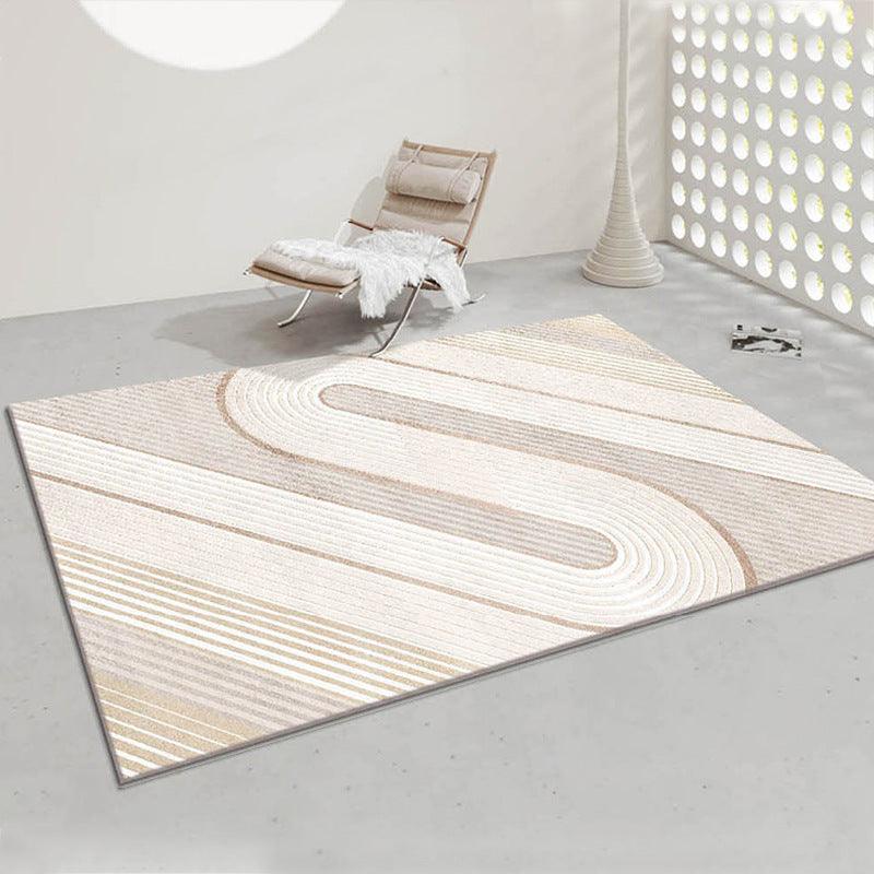 Minimalist Line Thickened Art Carpet Nordic Fluffy Soft Non-slip RUG - Pacisia