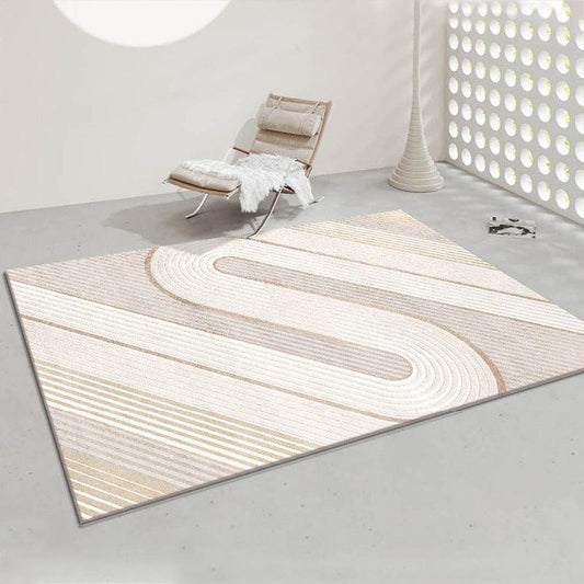 Minimalist Line Thickened Art Carpet Nordic Fluffy Soft Non-slip RUG - Pacisia