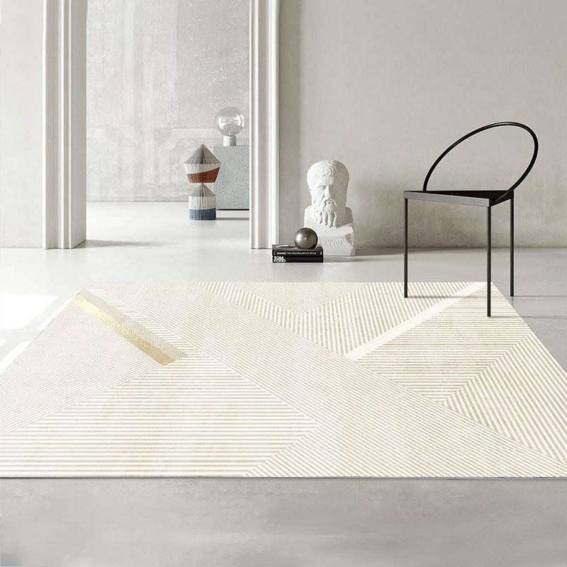 Minimalist Line Thickened Art Carpet Nordic Fluffy Soft Non-slip RUG - Pacisia