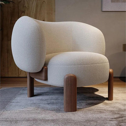 Minimalist Master Italian Light Luxury Sofa Chair Living Room Balcony Single Chair Netflix Designer Leisure Chair Home Use - Pacisia