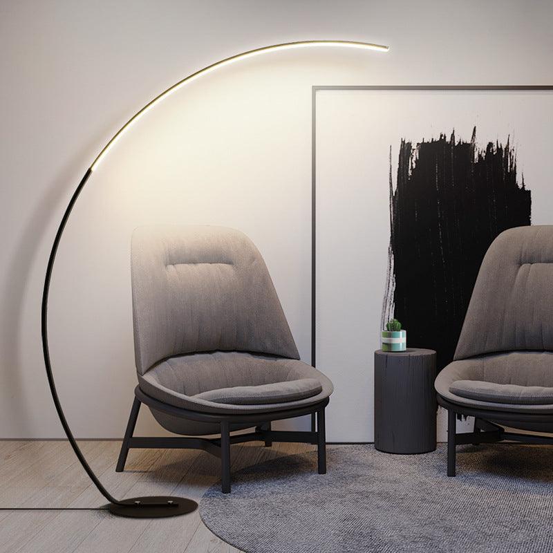 Minimalist Modern Floor Lamp - Black And White Optional - Pacisia