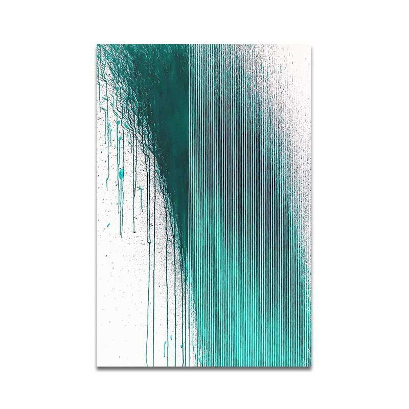 Minimalist Style Abstract Line Canvas Painting - Modern Wall Art - Pacisia