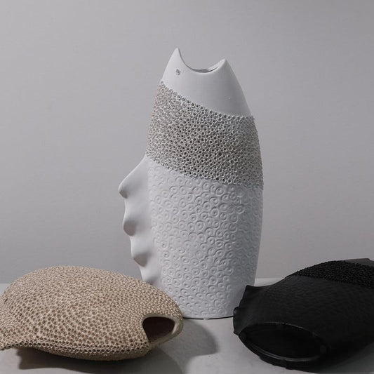 Model Room Soft Decoration Handmade Ceramic Vase Decoration - Pacisia