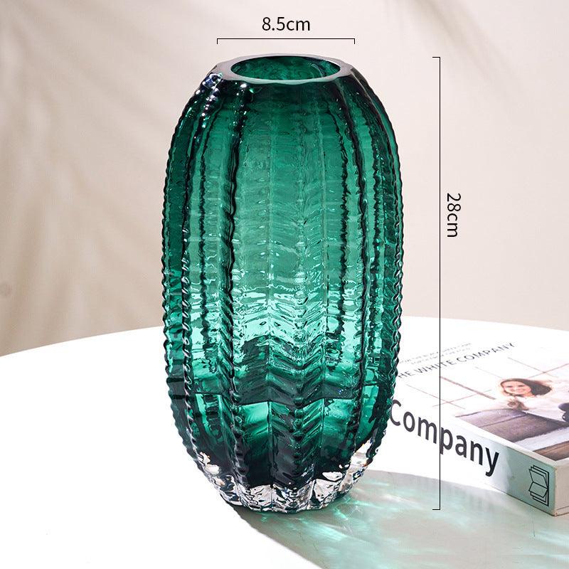 Modeling Glass Vase Dried Flower Green Plant Flower Arranger - Pacisia