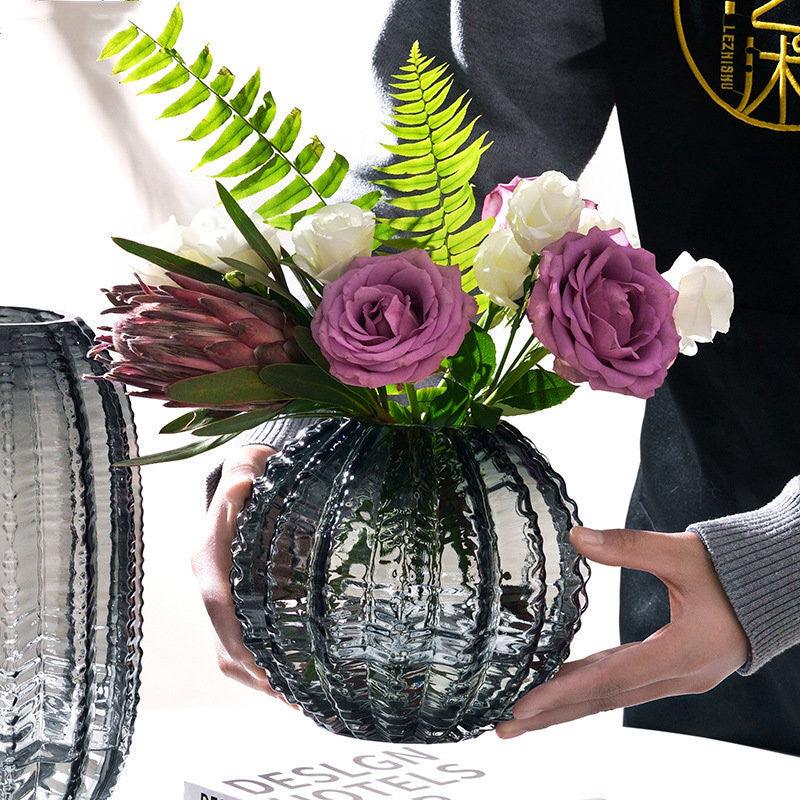 Modeling Glass Vase Dried Flower Green Plant Flower Arranger - Pacisia