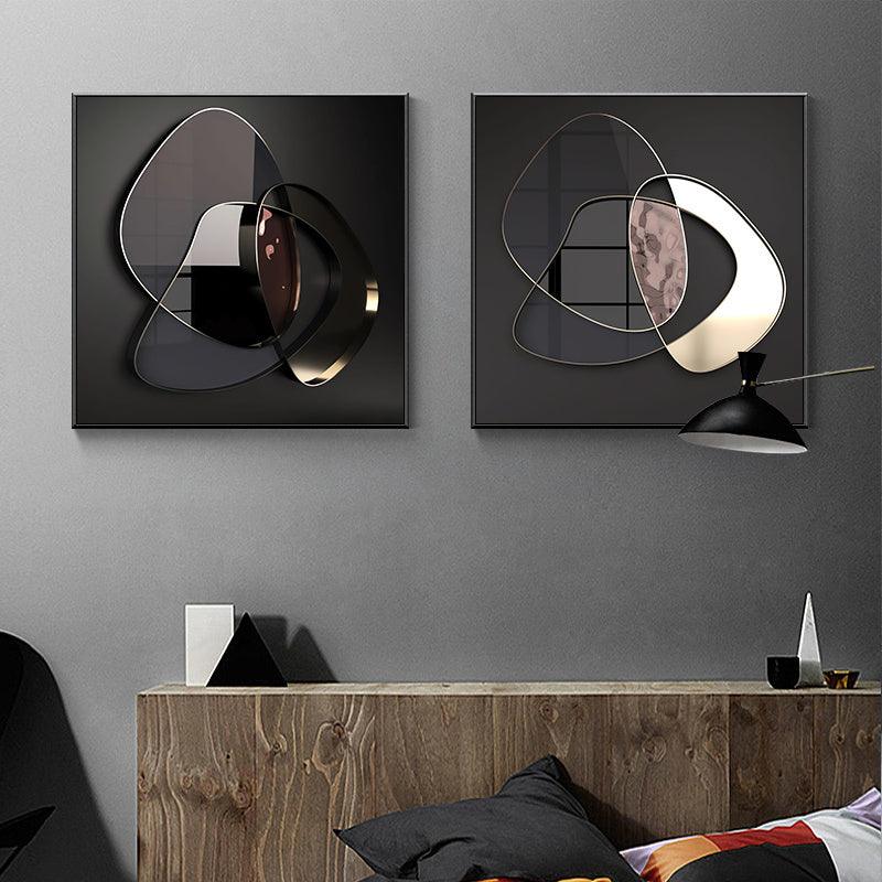 Modern Abstract 3D Metal Wall Art Canvas Painting - Home Decoration - Pacisia