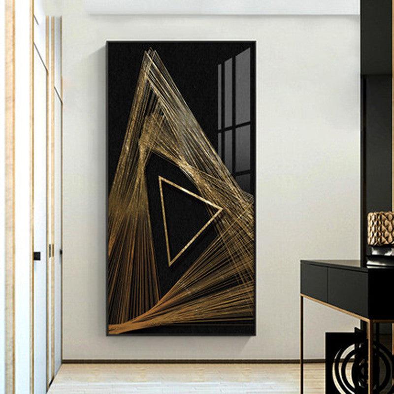 Modern Abstract Geometric Wall Art - Canvas Home Decor Painting - Pacisia