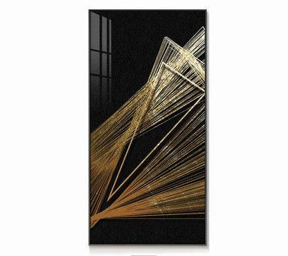 Modern Abstract Geometric Wall Art - Canvas Home Decor Painting - Pacisia