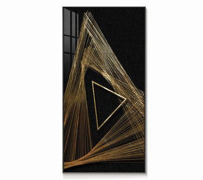 Modern Abstract Geometric Wall Art - Canvas Home Decor Painting - Pacisia