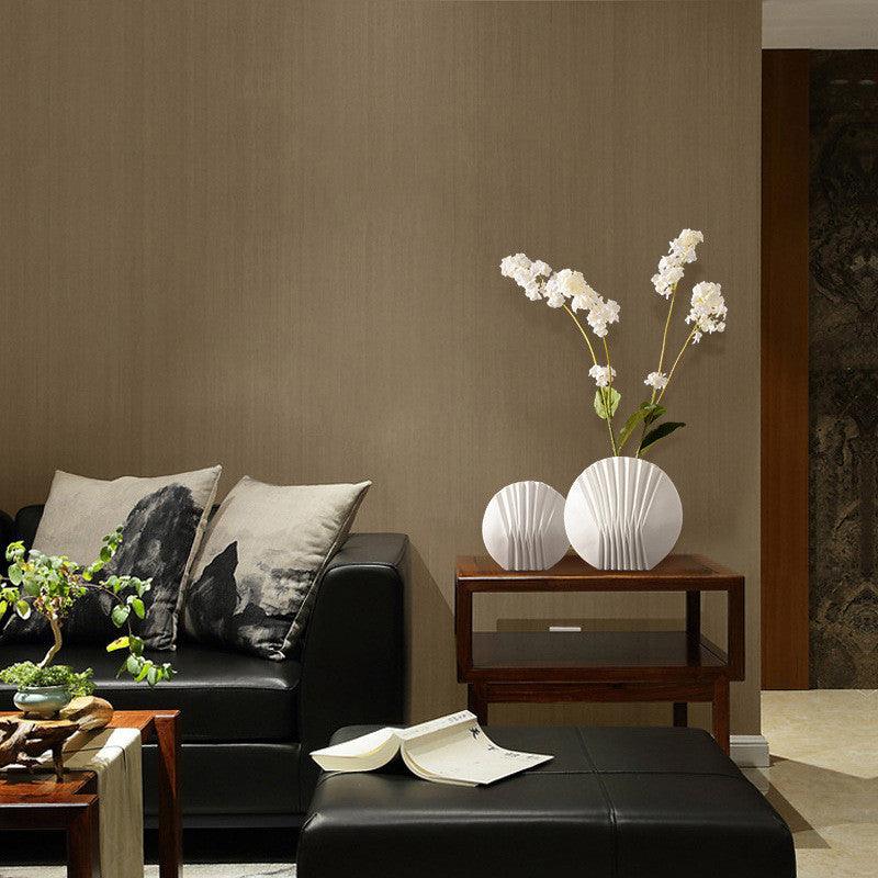 Modern And Simple White Shell Ceramic Vase Decoration - Pacisia