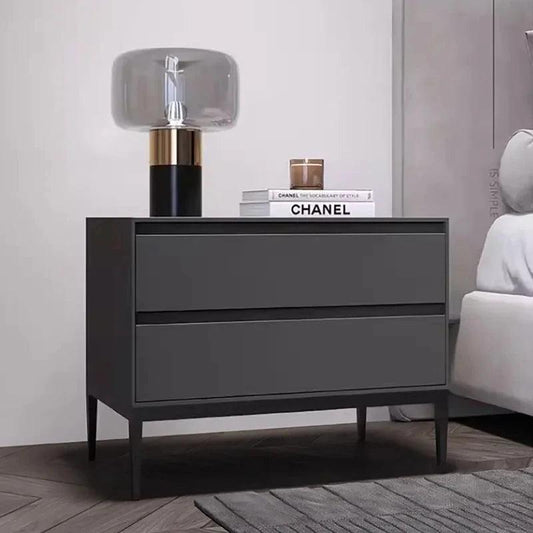 Modern Bedside Nightstand Nordic Bedroom Wood Minimalist Luxury Nightstands Home Table Mesa De Cabeceira Hotel Furniture - Pacisia
